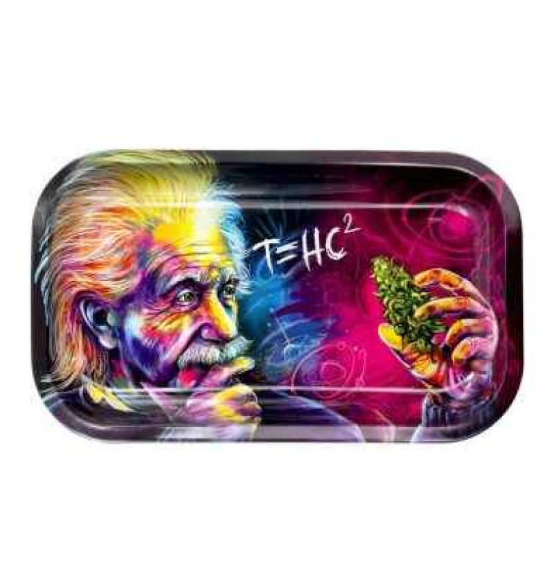 V-Syndicate Einstein Metal Rolling Tray - Med