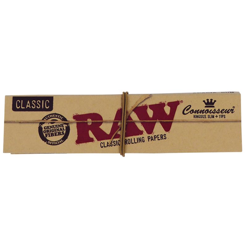RAW Connoisseur Plus Tips single pack on white background